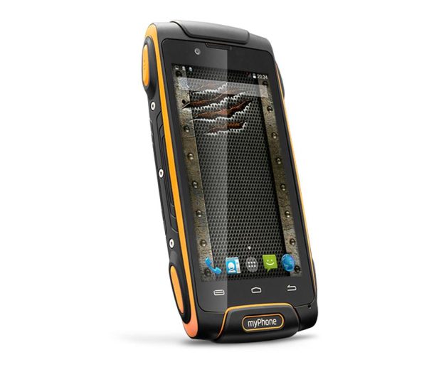 myPhone Hammer AXE LTE pomarańczowy - 253217 - zdjęcie